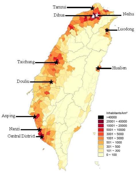 taiwan cities|Population of Cities in Taiwan 2024 .